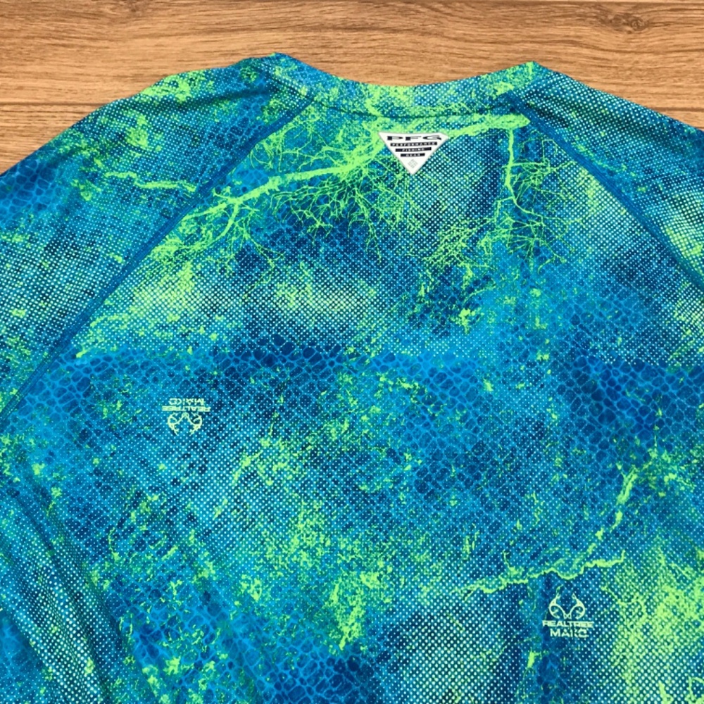 Columbia Omni Shade, Realtree Mako print Size XL - Picture 7 of 11